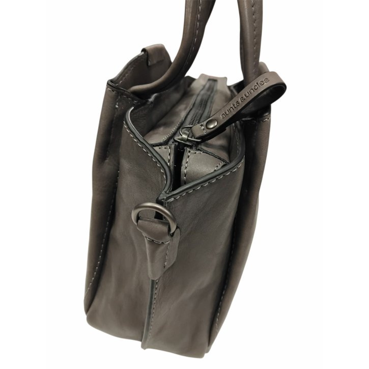 Aunts & Uncles Mrs. Plum Crumble Handtasche S oyster grey